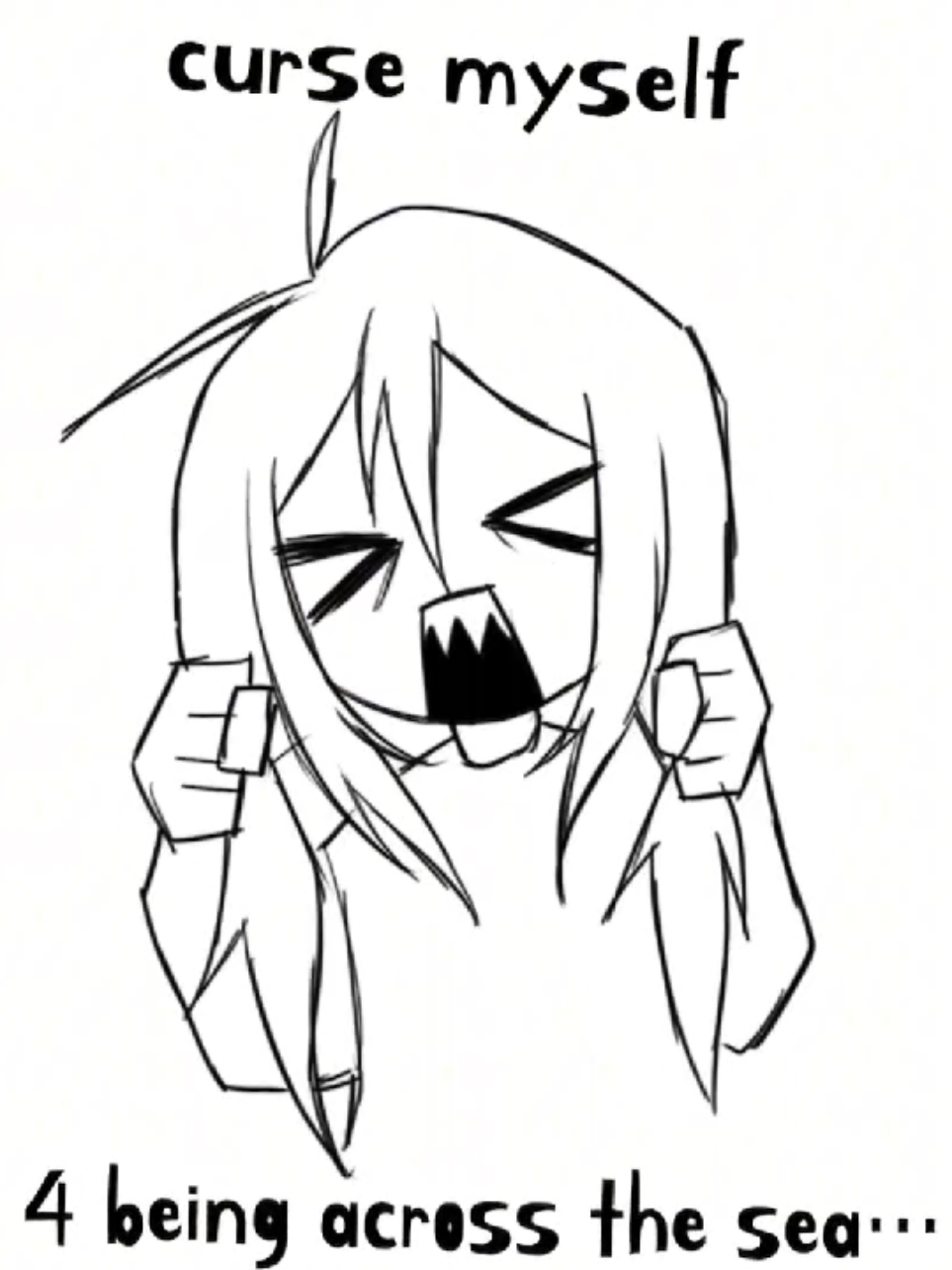 lol // 30fps alight motion and procreate #acrossthesea #weezer #animation #oc #meme #twinning 