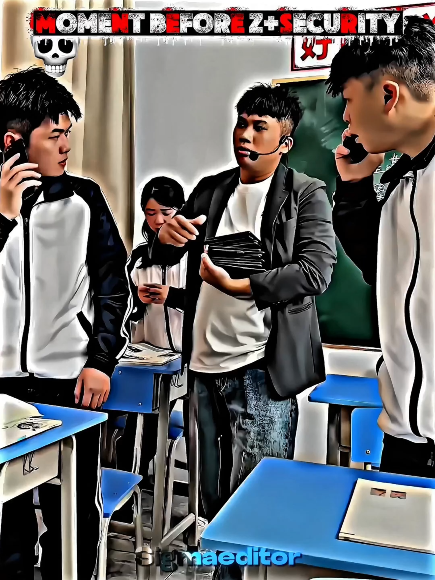 Z+Security in exam🥶☠️🔥#troll #trollface #trollfaceedit #edit #funny #clip #foryou #viral #viralvideo #viralshorts