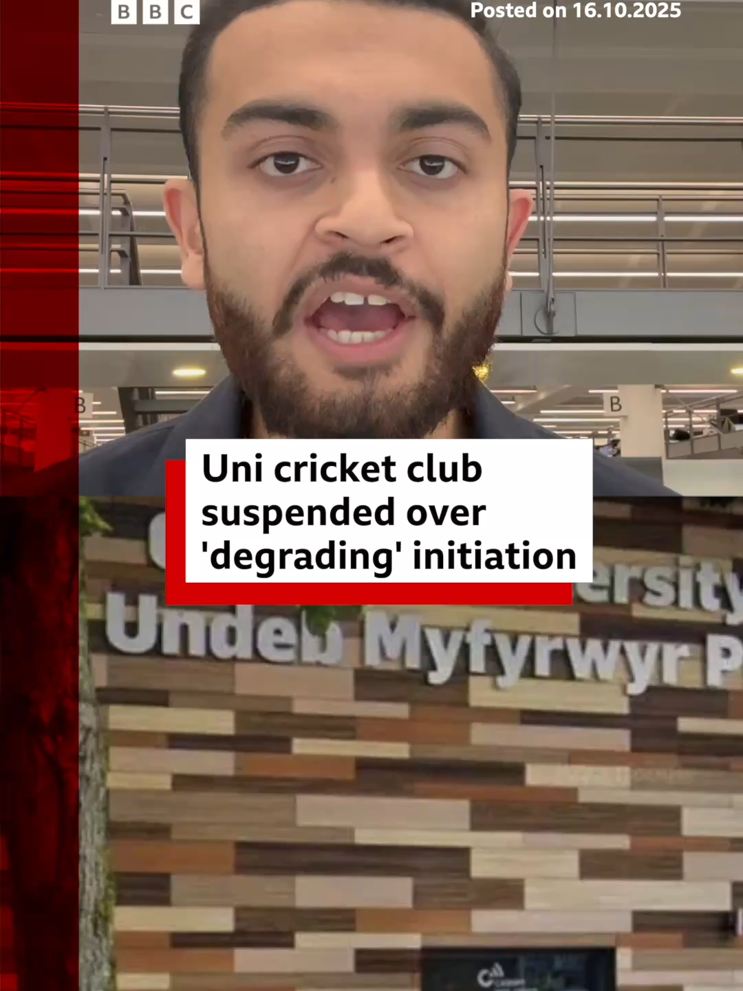 Cardiff Uni said it had 