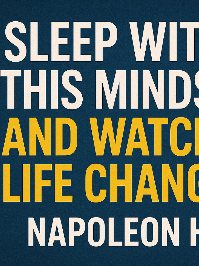 Sleep With This Mindset and Watch Your Life Change | Napoleon Hill  #creatorsearchinsights #Motivation #Success #Foryou #Viralvideo @MOTIVATION⚡️ @USA TODAY 