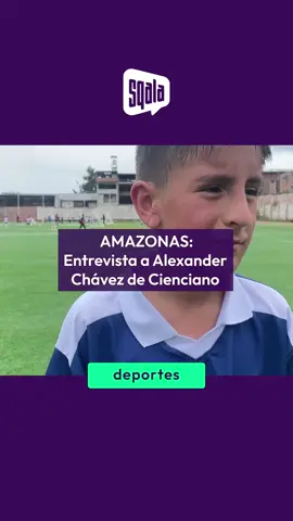 #SqalaDeportes Alexander Chávez, pequeño futbolista de Cienciano, habla para Sqala TV sobre su experiencia en el Torneo Creciendo con el Fútbol, que reúne una treintena de equipos y que se está desarrollando en la ciudad de Chachapoyas. 📌RECUERDA: No importa dónde estés, todos los martes y jueves a las 6:00 p.m. Sqala Deportes está contigo. 💬 🎯 Reportes al WhatsApp 920 287 333 📺 ¿Dónde puedes ver nuestra programación completa? 👉🏻https://www.sqala.tv/ 👉🏻 https://www.youtube.com/@SqalaLive 👉🏻 https://www.tiktok.com/@sqala.tv 📢 ¡Siempre Sqala... a otro nivel! 🚀 #Fútbol #Deportes #Perú #Chachapoyas #Amazonas #SqalaTv