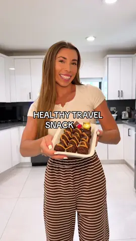 DOUBLE CHOCOLATE PROTEIN BALLS🍫🫶these are the perfect healthy snack or dessert to prep for travel and so easy to make!! Recipe * 1 cup oats * 1/2 cup almond butter * 4 tbsp almond milk * 2-3 tsp of water * ⅔ cup cocoa powder * 3 tbsp honey * 1/3 cup chocolate chips * 1 tsp salt * 1 scoop @naked protein powder Instructions: 1. Blend oats into a flour texture 2. Add all ingredients to a bowl and stir 3. Fold in chocolate chips 4. Add water slowly until a cookie dough texture is formed 5. Roll into 1 inch balls 6. Optional - drizzle peanut butter on top for flavor 7. Refrigerate for 1-2 hours 8. Enjoy!!👩‍🍳  #travelsnack #highprotein #proteinballs #snackideas  #healthyrecipe 