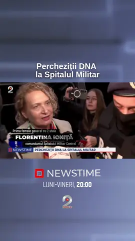 Șefa Spitalului Militar Central, care este și prima femeie-general din istoria instituției, este cercetată într-un amplu dosar de corupție. ▪️Florentina Ioniță ar fi furat bani europeni destinați proiectelor spitalului, împreună cu alte 16 cadre militare din instituție. ▪️Prejudiciul se ridică la peste un milion și jumătate de euro. ▪️Ionuț Moșteanu a anunțat acum puțin timp că nu-i va mai prelungi șefei de la Spitalul Militar mandatul de manager. #newstime #kanald2 #perchezitii #dna #spitalulmilitar 