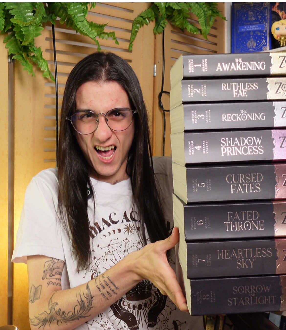 terminei de ler ZODIAC ACADEMY  #BookTok #booktokbrasil 