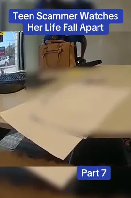 Teen Scammer Watches Her Life Fall Apart #cops #copsusa🚔🇺🇸 #police #policeofficer #foryou 