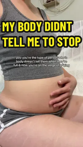 i ate way too much… #fyp #bloatedstomach #bigbelly #atetoomuch #foodbaby 