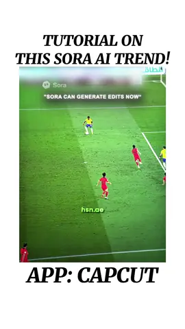 SORA AI TREND TUTORIAL IN #CapCut ! #jxnxtutorials #capcutpioneer #edithelp #capcuthelp 