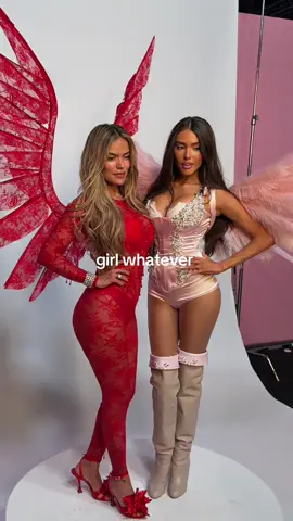 Just two icons becoming angels ✨ #VSFS #VictoriasSecret #vsfashionshow 