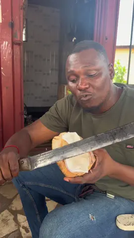 THE DANGERS OF EATING COCONUT WITH LOCAL CUTLASS ~ NEVER WAT COCONUT UNTIL YOU HAVE WATCHED THIS FULL VIDEO #nature #trendingvideo #culture #herbal 