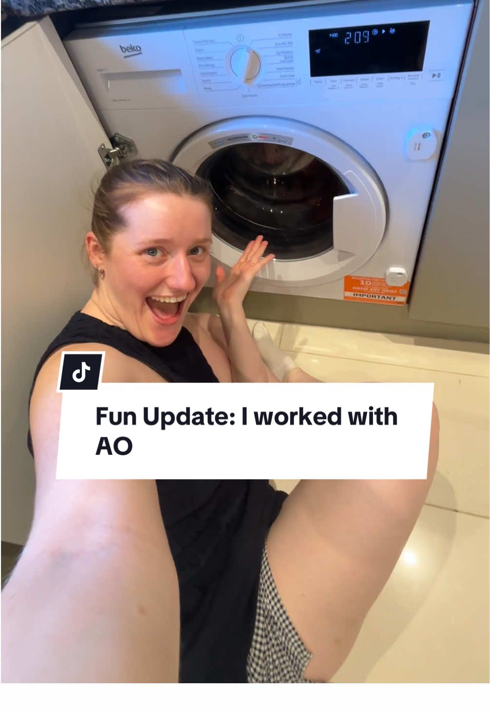 maybe @Simon Squibb is onto something GET GOING ON YOUR DREAMS GUYS !!!!! Thank you again to lovely @AO for keeping my clothes clean #ugc #ugcreator #brandcollab #homereno #contentcreator