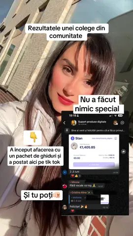 Rezultat al unei mămici din comunitate din marketing digital.Nu a făcut nimic mai special , a început cu pachetul de start și a făcut aici clipuri de tik tok despre această afacere . Cere “ detalii și tu#mamicadigitala #mamicicasnice #marketingdigital #digital 