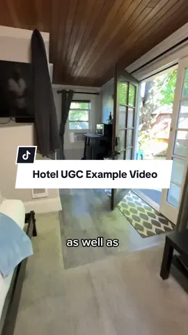 Hotel UGC example video 