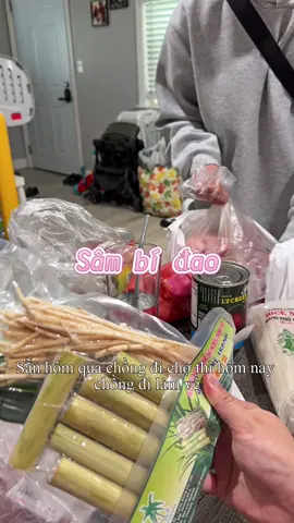 Mùa này ai không bị cảm là do có vợ biết nấu sâm bí đao 💚” “Team vợ đảm điểm danh nào 😝 #sâmbíđao #mùalạnh #chồngyêu #hanaschoice 