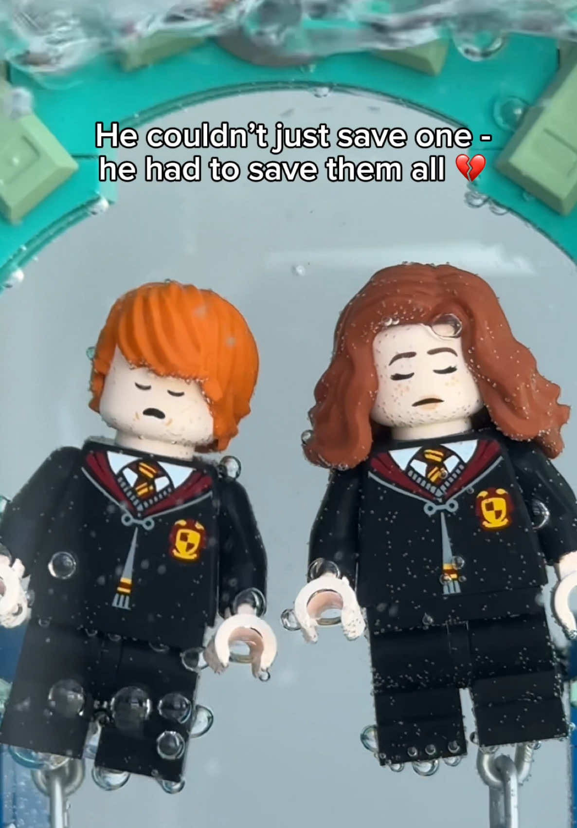 The real hero? The one who does what’s right, not what’s easy! #TikTokHeroVillainContest #triwizardchampion #legoharrypotter #legotiktok #harrypotter 