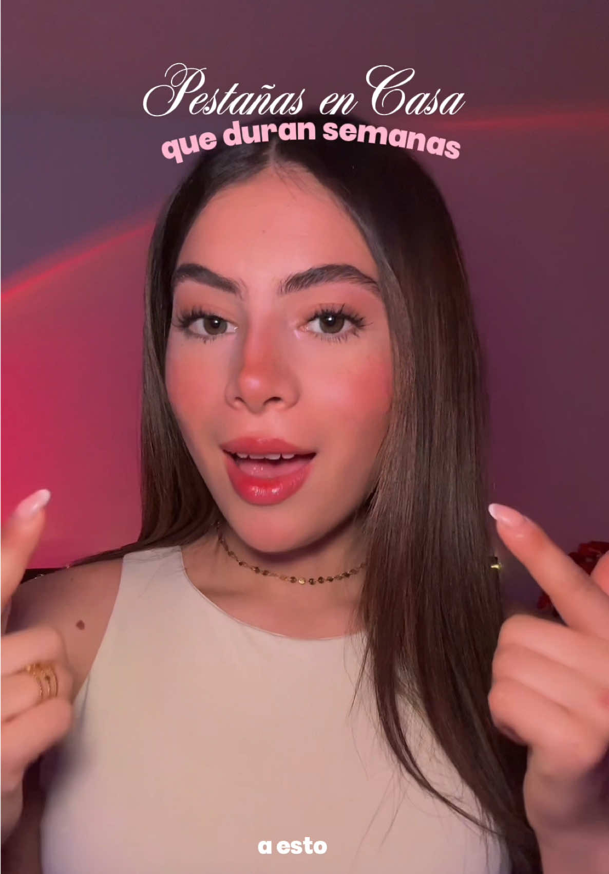 así me hago las pestañas en casa que me duran semanas con un solo kit 🫶🏻👀 . #pestañas #maquillaje #tutorialdepestañas #eyelashestutorial 