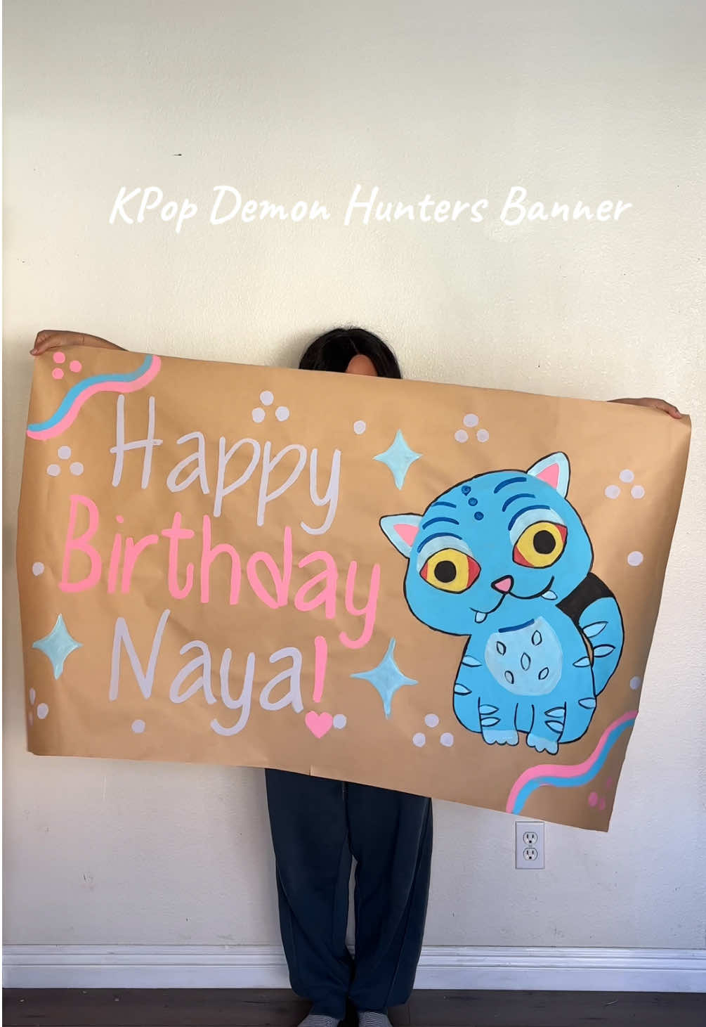 KPop Demon Hunters Birthday Banner✨ #Derpy #kpopdemonhunters 