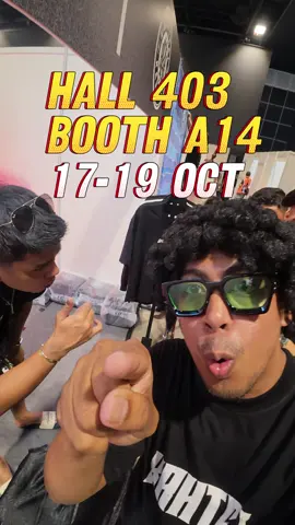 JUMPA KORANG DI CELEBFEST 2025 📍SUNTEC CONVENTION CENTRE  HALL 403 | BOOTH A14 FRI-SUN / 17-19 OCT  KAHTEL X LONEWOLF