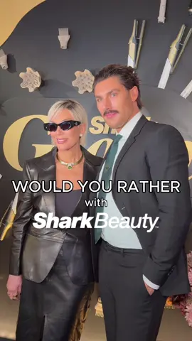 No wrong answers here! 😉 Let us know what you'd pick below. ⬇️ @Kris @Chrisappleton1 #SharkBeauty #SharkGlam #minimic #wouldyourather 