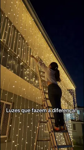 Luzes de Natal #natal #piscapisca #luz #cascata 