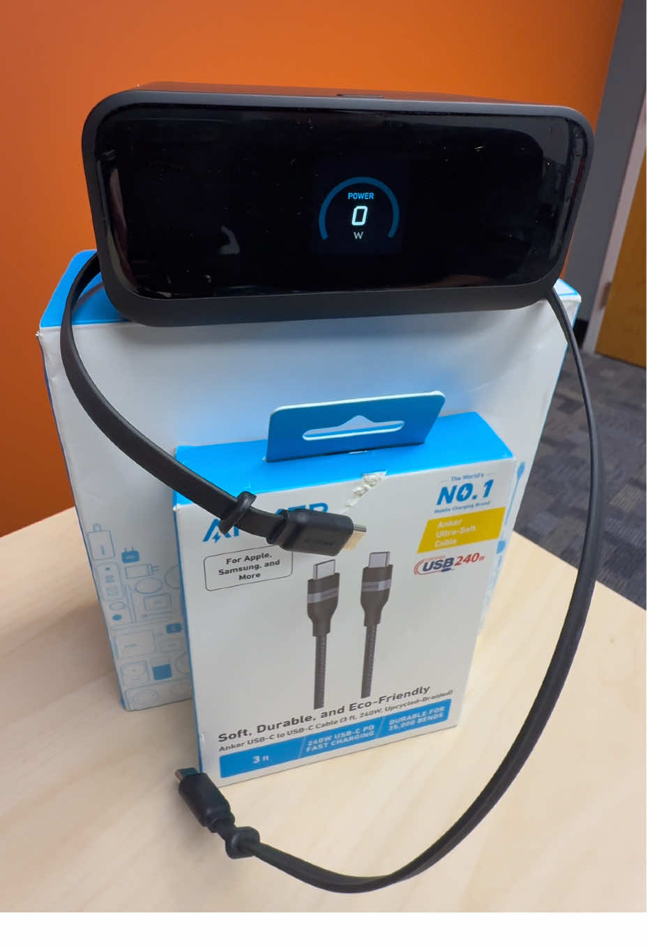 ⚡️ ANKER Mystery Box – Power Up the Fun! 🎉 Can’t decide which charger to get? Let ANKER surprise you with this 50/50 Desktop Charger Mystery Box! You’ll receive one of two top-rated ANKER desktop chargers—both pack serious power and style. This is NOT your average mystery box. It’s a limited-time drop packed with real value, real performance, and real ANKER quality. 🎁 1 box. 2 possibilities. All win. Perfect for your desk setup, travel bag, or as a gift for someone who’s always low on battery. ⚠️ These won’t last. Grab yours before they’re gone. #anker #mysterytech #techunboxing #usbcharger #deskaccessories@AnkerOfficial 