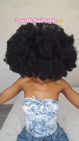 Isn't this the cutest hairstyle especially for the summer🥹💛 #naturalhair #type4hair #4chair #afro #afrohair 