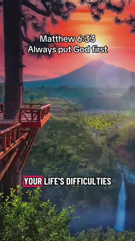 Matthew 6:33 When You Put God First.#prayer #pray #dailyprayer #bibleverse #matthew633