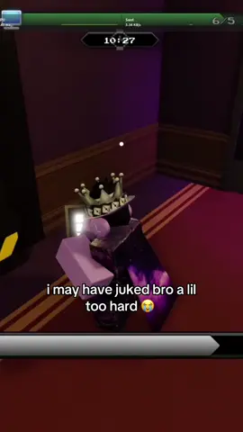 he gave up and let us escape 😭 #fyp #roblox #fnaf #funny #brokenankle 