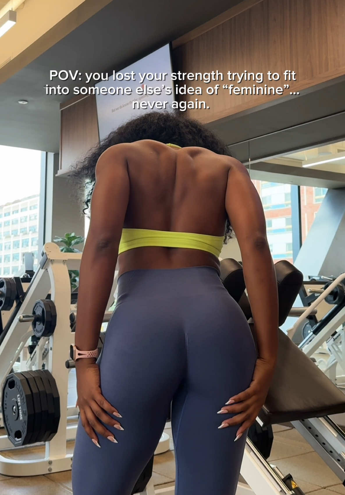 Fitness is WAY more than just aesthetics! Getting stronger is just as, if not more than important.  #fitnesstips #fitnessgirl #upperbodyworkout #fitnessjourney 