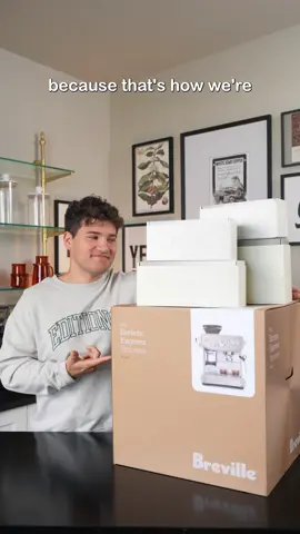 I’m giving away a brand new espresso machine! What You Get: - 1x Breville Barista Express Impress - 1x Complete FLUR glassware lineup How to Enter: 1. Follow @liz_rode  2. Tag someone you’d make coffee for in the comments The one winner will be announced on my story at 6PM CST on Sunday (10/19). Good Luck!