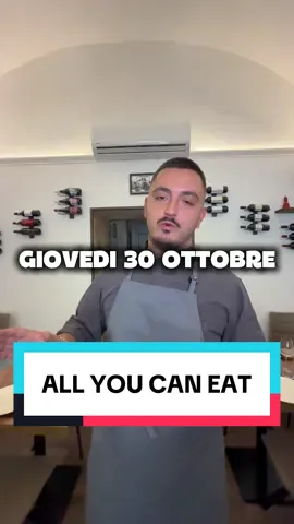 🥩ALL YOU CAN EAT di carne a 30€ 🗓️ Giovedì 30 Ottobre, prenota!