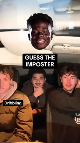 Imposter game! 🤣😭 #football #Soccer #imposter #saka 