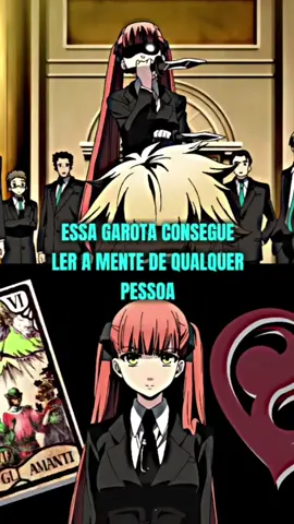 essa garota consegue ler a mente de qualquer pessoa #Anime #otaku 