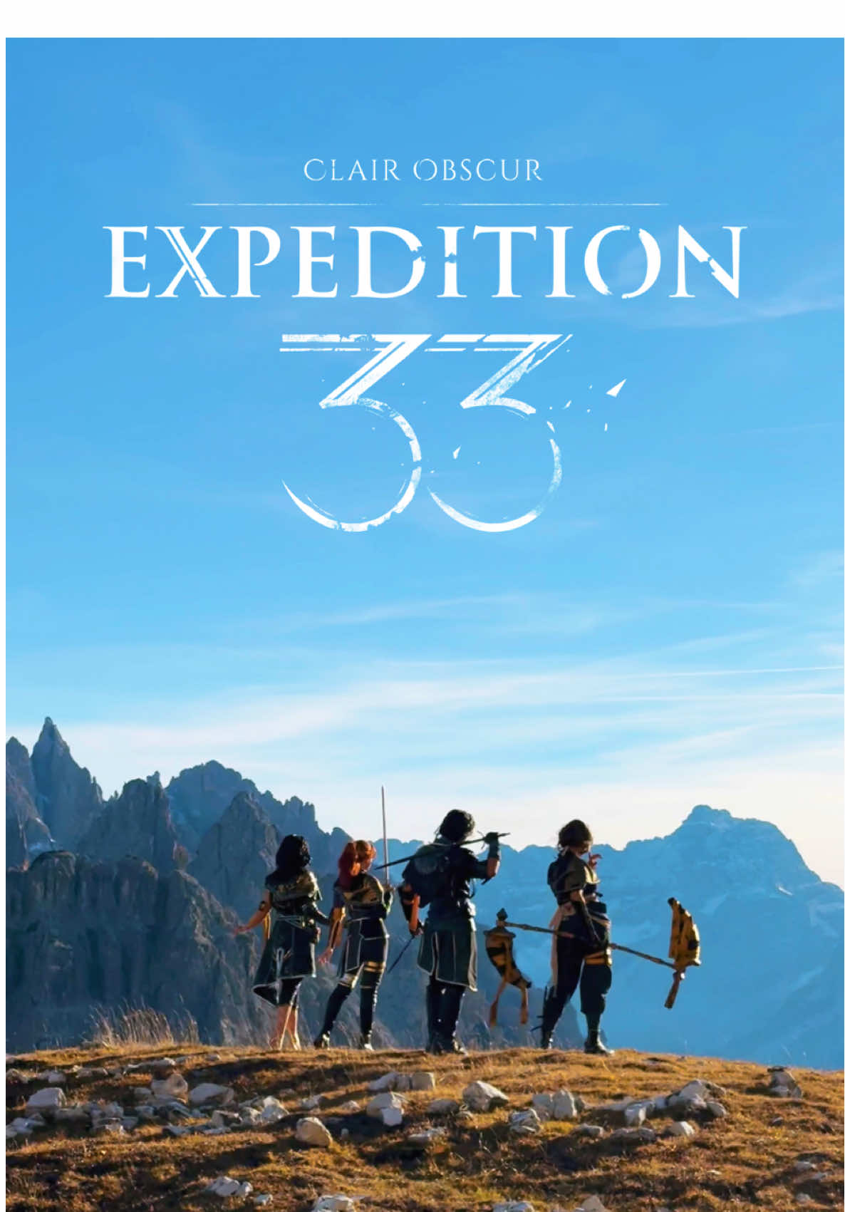 “ For those who come after! “ Are you ready to join Expedition 33  in their journey to defeat the Paintress ? @Lunneth as Sciel @Tsuna.Leni as Lune @Leon Chiro as Verso Me as Maelle  Video and photo by @A.Z.Production  Cosplay from Clair Obscur: Expedition 33  #expedition33 #cosplay #clairobscur #clairobscurcosplay #expedition33cosplay 