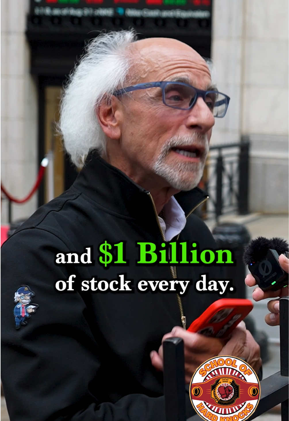 The real WOLF OF WALL STREET 🤯 i interviewed @Einstein of Wall Street the longest standing trader and stockbroker in the history of the New York Stock Exchange and I asked him how he got RICH! I asked him the best financial advice he’d instill in the everyone around the world. He told me how to know what companies to invest in and how to make your money work for you. Lastly, I asked him his best advice to the younger generation. #wealth #entrepreneur #financialfreedom #motivation 