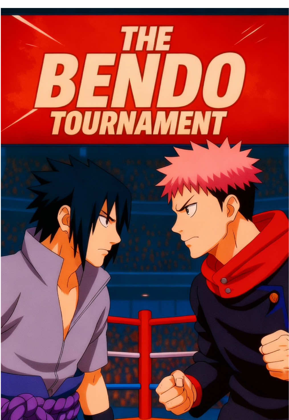 SASUKE VS ITADORI | Clash 3 | Bendo tournament | Après les provocations de Sasuke a l’encontre de Jujutsu Kaisen en interview, Yuji Itadori est fortement remonté et compte bien laver l’honneur de son manga. Mais la tâche ne sera pas facile face à Sasuke Uchiha.  Dites nous en commentaire qui gagne le combat entre Sasuke et Sukuna (on reste poli !)  Abonnez vous pour ne rien rater du Bendo Tournament !  Prochaine affiche dimanche : MIDORIYA IZUKU VS ???  #SasukeVsItadori #Sasuke #Itadori #BendoTournament #animevf 