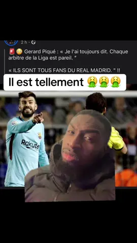 🚨😳 Gerard Piqué : « Je l'ai toujours dit. Chaque arbitre de la Liga est pareil. ” « ILS SONT TOUS FANS DU REAL MADRID. 