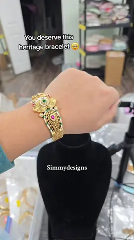 heritage collection bracelet #Simmydesigns #punjabijewellery #heritagecollection #punjabitiktok #jewelrybusiness 