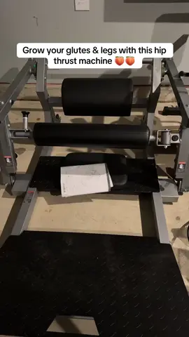 This machine is every girl’s dream for leg and glute strength!! 🍑 ##hipthrustmaschine##hipthrust##athomeworkout##tiktokshopcybermonday##tiktokshopblackfriday