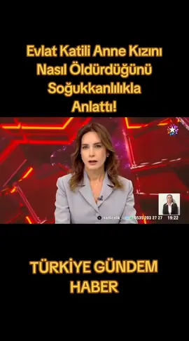 Kızının hayatına son verdiğini söyleyen anne, işlediği korkunç cinayeti mahkemede anlattı.#kesfet #keşfetbeniöneçıkar 