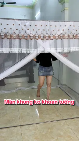 Màn Tuyn Dây Hoa + Khung Inox cao cấp #mankhung #mankhungkhongkhoantuong #mankhungcaocap #xuhuongtiktok2025 #lycocham1987 