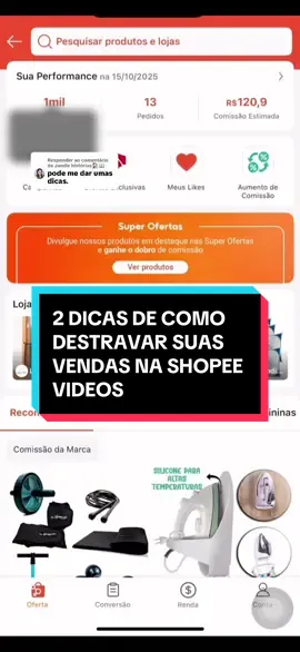 Respondendo a @Jamile histórias🏠📖 2 Dicas de como vender como afiliado na shopee vídeo #afiliadoshopee #afiliadashopee #shopeevideo