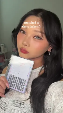 love how they’re pre-mapped, makes it very easy to apply 💜@NinetynineDreams #lashclusters #clusterlashes #lashes #tiktokshop 