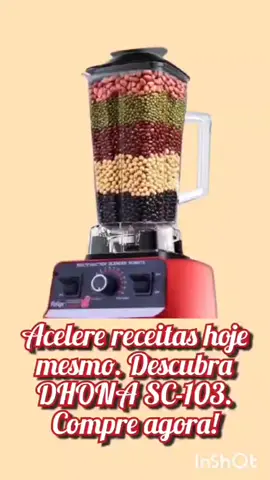 Liquidificador Industrial Profissional 4500W DHONA SC-103, Alta Potência e Velocidade Ajustável. Compre na Shopee agora! #PotênciaPro #CozinhaIndustrial #VelocidadeControlada #MisturaPerfeita #QualidadeInoxidável 🔗Link na BIO 👉