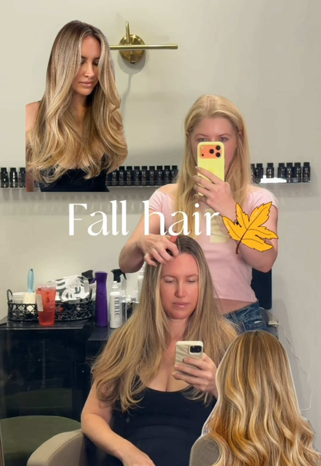 When your celebrity hairstylist client is ready for her fall hair. #atxhairstylist #hairtransformation #fallhair #CapCut 