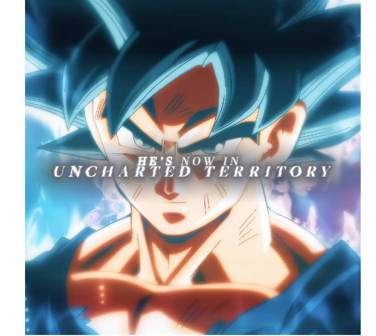 Uncharted Territory // Ultra instinct #goku #edit // #anime #fyp #fypシ 