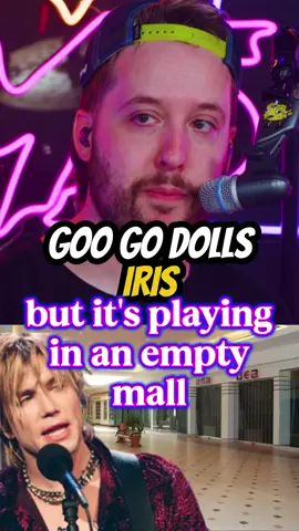 Goo Goo Dolls - Iris (but it's playing in an empty mall) #fyp #throwback #drums #twitch #reaction 
