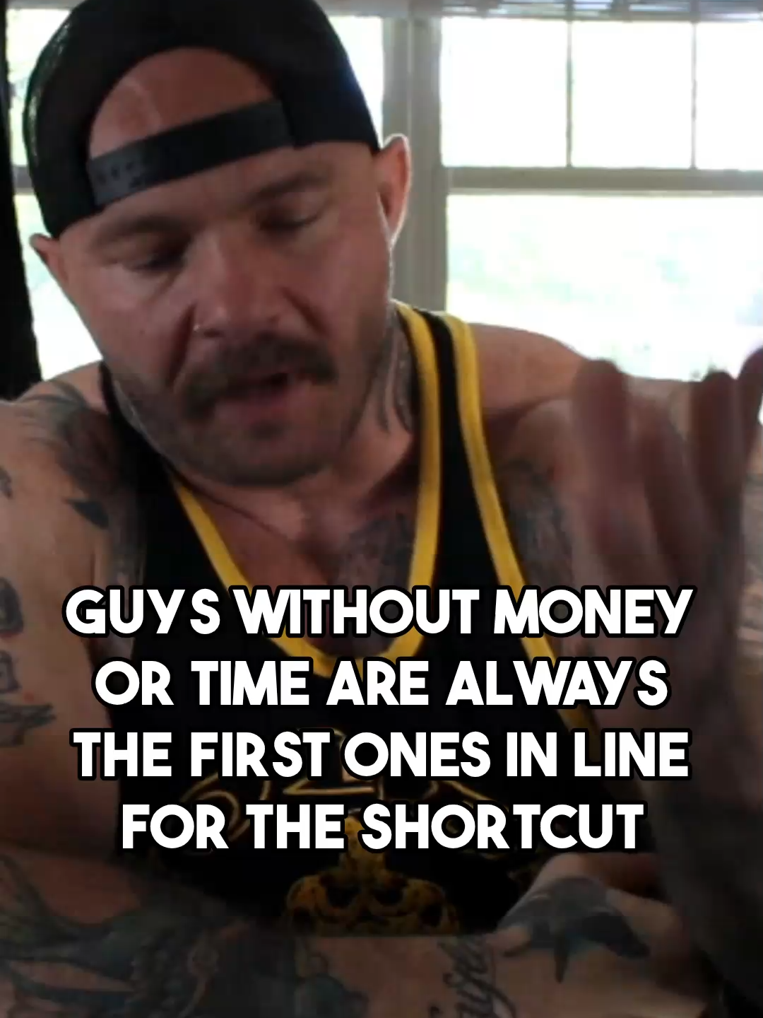 The same guys who say they can't afford coaching are first in line to buy supplements. Money and time were never the issue because supplements require nothing from you while coaching requires actual change and discomfort. Your wife and kids watch you make excuses and pour money into shortcuts while learning that your word means nothing, turning you into the guy who tries everything but nothing works because you never learned the skill to maintain results. Ready to do it right and use supplements as tools to build on a foundation of habits? Comment the word PODS below and I'll send you the details on how to get started with our next group coaching.