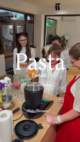 Ce am făcut azi ? Atelier de paste de casă Thermomix 