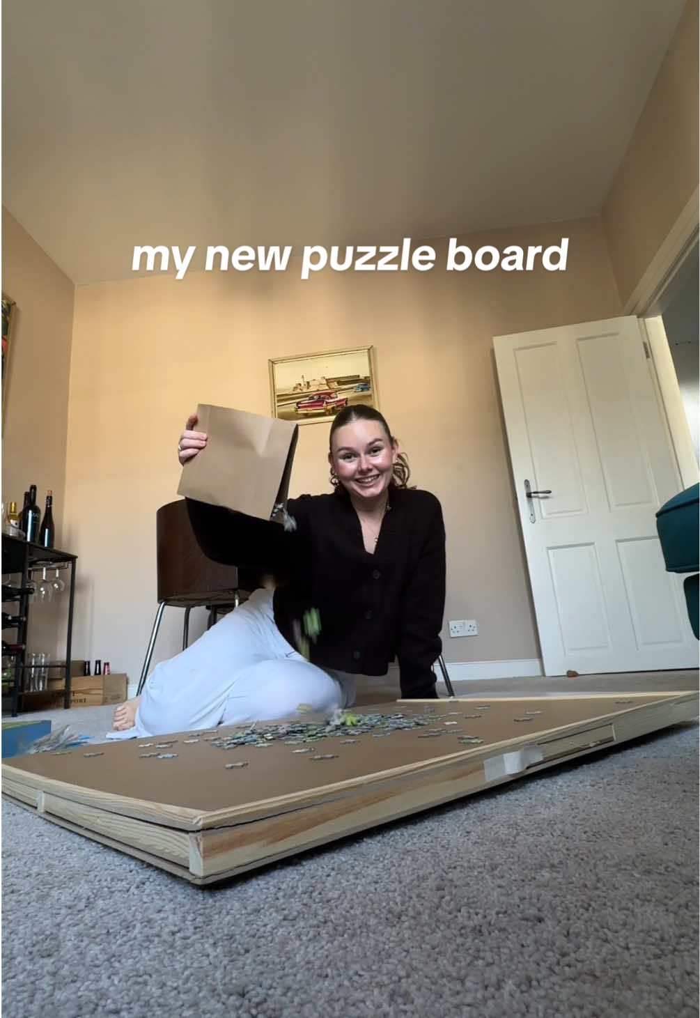 convinced this is now the coolest thing I own 🤝 plz justify my purchase xx #puzzles #cozyseason #newhobby #unboxing #puzzletok 