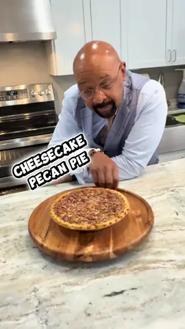 Quick & Easy Cheesecake Pecan Pie  #RushionMcDonald  #chessecake #Baking #Food #cooking 